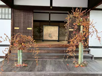 通常非公開・京都「霊鑑寺」秋の特別拝観 ～庭の緑と紅葉の赤が織りなす美しい庭園と狩野派作の襖絵を公開～