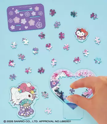 玩具メーカーの株式会社ビバリーが2026年3月に「アクスタパズル」を新発売！もう組んでみた？気になっている人が増加！新発想のジグソーパズル！！