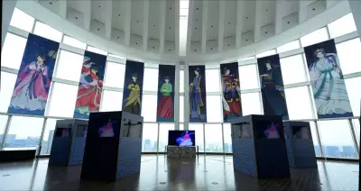 10月26日まで開催中！「舞」がテーマのコラボイベント「TVアニメ『薬屋のひとりごと』 × 東京シティビュー」