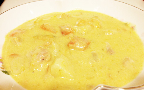 グルテンフリーのホワイトシチュー