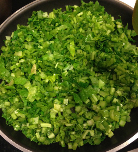 カルシウムたっぷり！ カブと大根葉のふりかけ