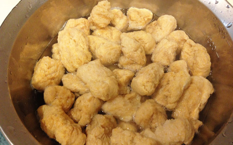 お弁当にも！ 大豆ミートの唐揚げ