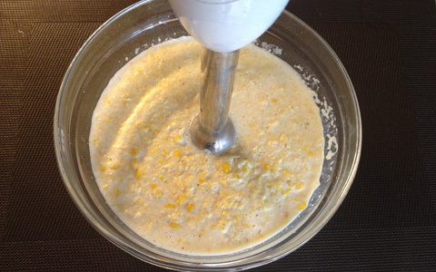 子供も大好き！ 甘くて美味しい！ とうもろこしと豆乳の冷製スープのレシピ