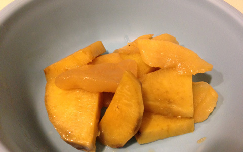 サツマイモとリンゴの甘煮 離乳食にも使えるレシピ