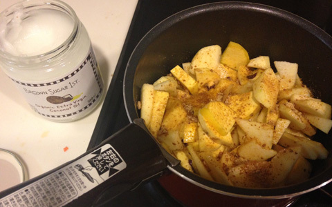 サツマイモとリンゴの甘煮 離乳食にも使えるレシピ