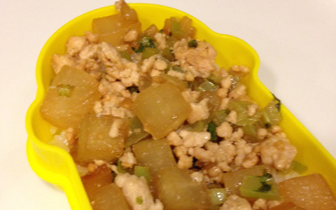 子どものお腹に負担をかけない「お弁当に！ 大根そぼろ丼」