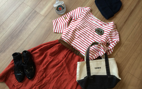 ボーダーリンクで楽しむ★子どもとママの秋ファッション