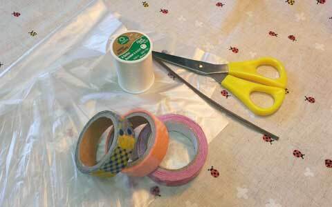 マスキングテープ活用法。ラッピングやインテリアにも！