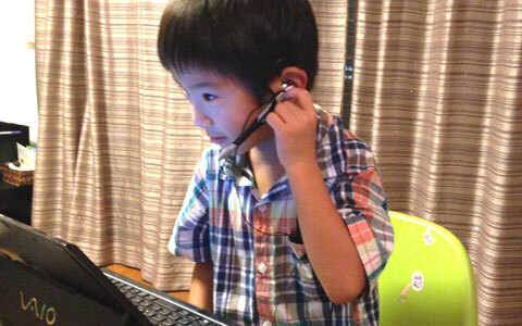 子供がスカイプ英会話を体験！6歳の男の子の場合 （1）