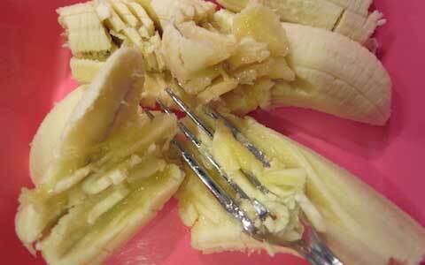 ふんわりおいしい！ お砂糖いらずの簡単バナナケーキのレシピ