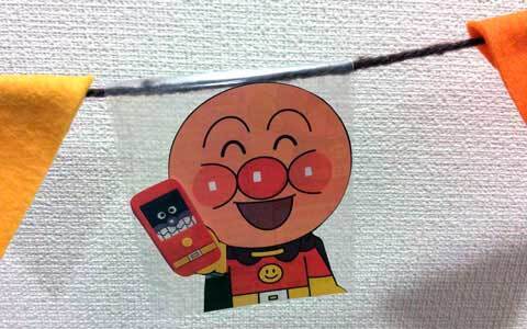 子供部屋のインテリアに、簡単フラッグガーランドの作り方