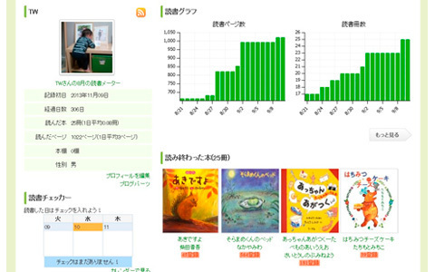 子供が読書好きになる!? 新しい本との出会いが楽しみになる　読書メーター