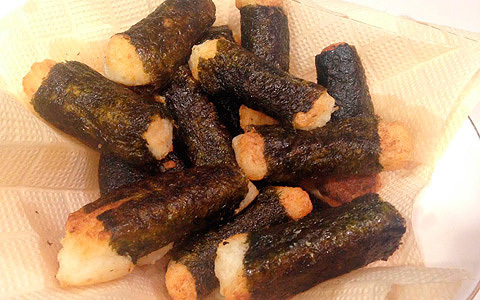 赤ちゃんのお腹にもやさしい、ふわふわ大和芋の磯辺揚げ