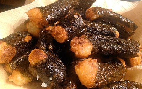 赤ちゃんのお腹にもやさしい、ふわふわ大和芋の磯辺揚げ