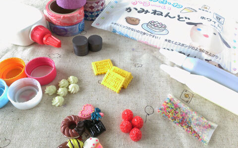 ペットボトルキャップでスイーツデコマグネットをハンドメイド！