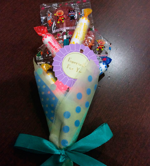 バレンタインにも大活躍！ キャンディブーケでプチギフトをかわいく演出しよう