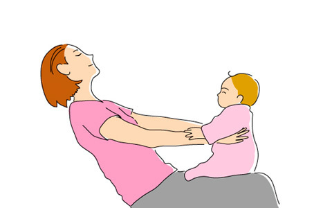 ぽっこりお腹をなくしたい！ 赤ちゃんと一緒に遊びながら産後ダイエット