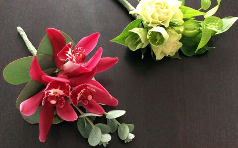 卒業式・入学式などのセレモニーにおすすめ、生花のコサージュで素敵な思い出を