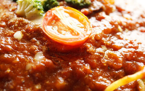 ミートソースを有効活用！ おからとミートソースのヘルシーグラタン