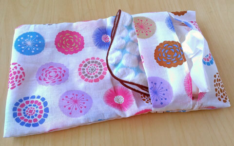 移動ポケットの作り方。手縫いでOK！ 手ぬぐいで簡単に