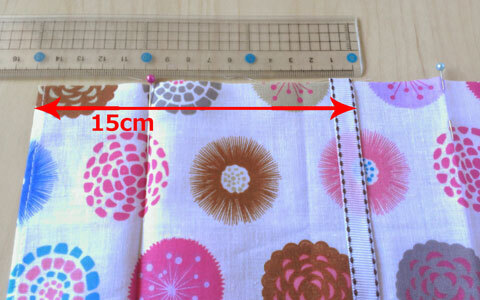 移動ポケットの作り方。手縫いでOK！ 手ぬぐいで簡単に