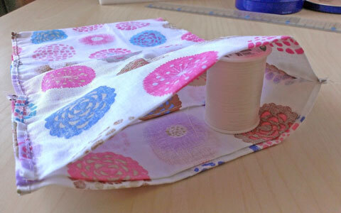 移動ポケットの作り方。手縫いでOK！ 手ぬぐいで簡単に