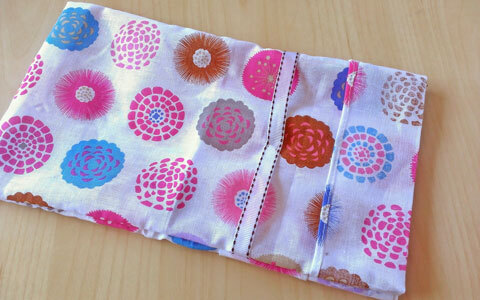 移動ポケットの作り方。手縫いでOK！ 手ぬぐいで簡単に