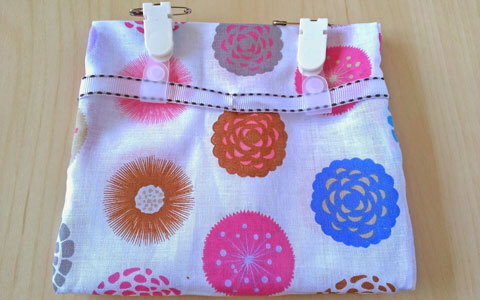 移動ポケットの作り方。手縫いでOK！ 手ぬぐいで簡単に