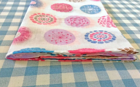 移動ポケットの作り方。手縫いでOK！ 手ぬぐいで簡単に