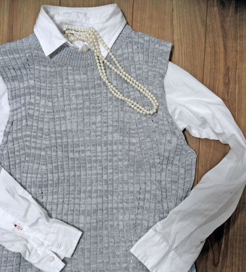 ママファッション：春本番！ 白シャツは、プラス１アイテムで着こなそう