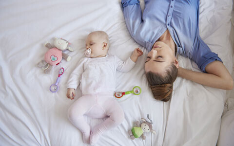 赤ちゃんのお昼寝タイムの時間を有効に使って、心をリフレッシュしよう