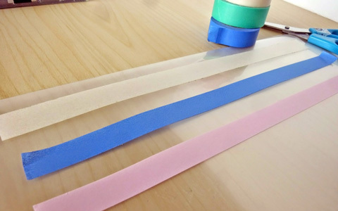 材料5つで簡単にできる！ オリジナルマスキングテープを作ってみよう