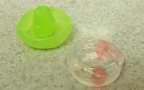 おゆまるくんで作れる作品例。100均で買えて色々作れて楽しい！