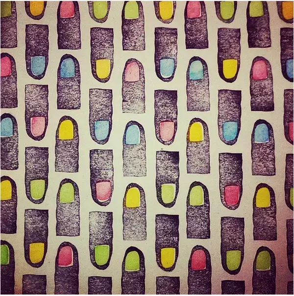 インスタグラムで見つけた一日一柄の消しゴムはんこがすごい！