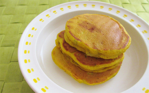 栄養満点！ 安心おやつ　砂糖・ベーキングパウダー不使用のふんわりパンケーキ（食で心を育む Vol.2）