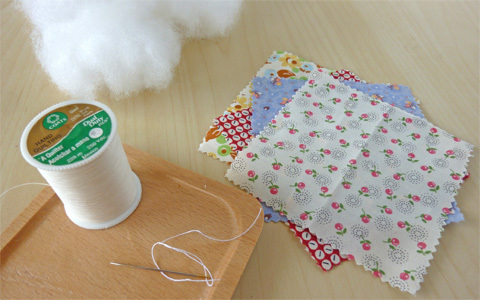 型紙不要！　新生児から小学生まで遊べる布製穴あきボール