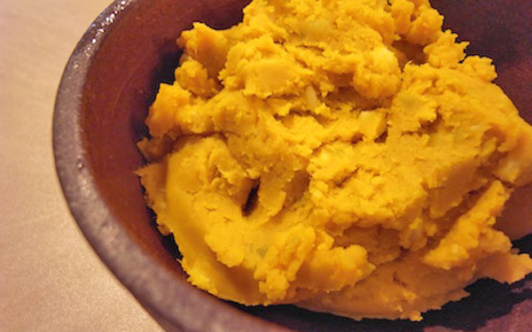 甘くないかぼちゃでも大丈夫！　簡単シンプルなかぼちゃサラダ