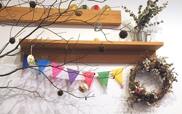 お菓子つきで子どもも大喜び！ かわいいガーランドでクリスマスへカウントダウン