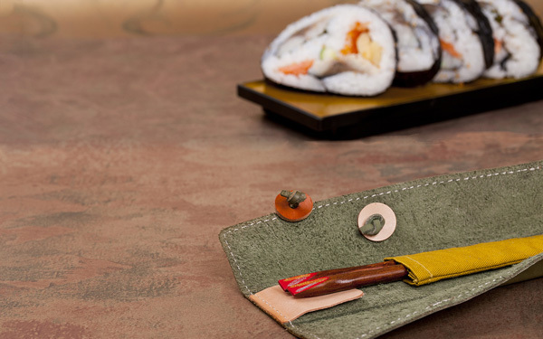 たくあんとソーセージの意外な組み合わせが絶妙！　韓国風海苔巻をアレンジ