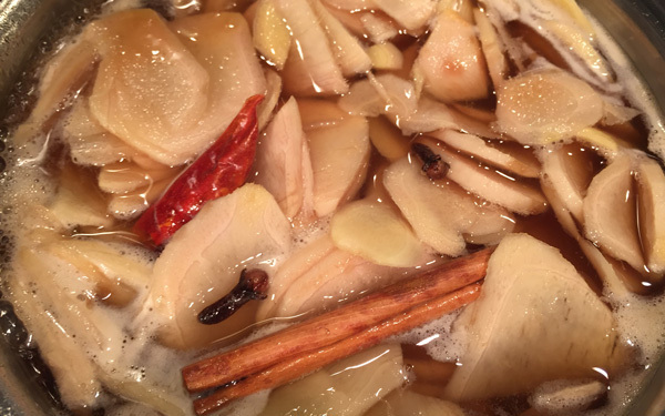 風邪の予防におすすめ！　手作りジンジャーシロップ