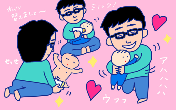 「夫が脱サラ!?　～仕事と育児～後編」 おかっぱちゃんの子育て奮闘日記 Vol.21　