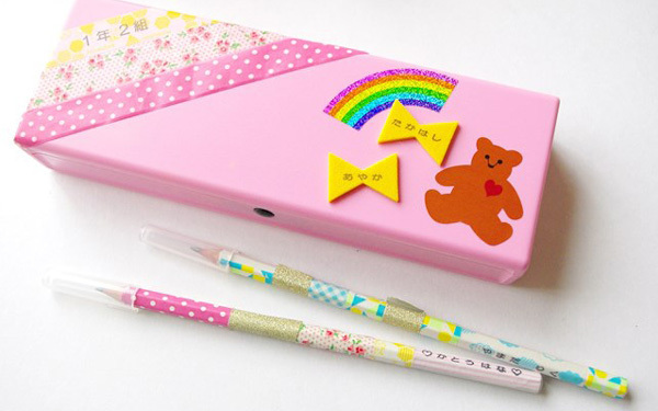 【入園、入学準備】お名前付けが楽しくなる！　「おなまえスタンプ」で作る名前付けグッズがかわいい