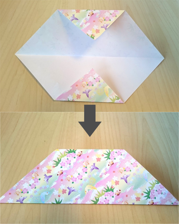 折り紙で贈り物に簡単一工夫！お手紙の封筒やおままごとにも