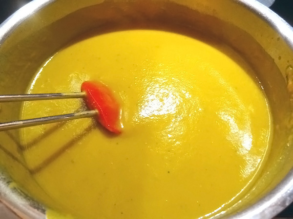 皮までまるごと栄養満点！　にんじんとかぼちゃのポタージュ