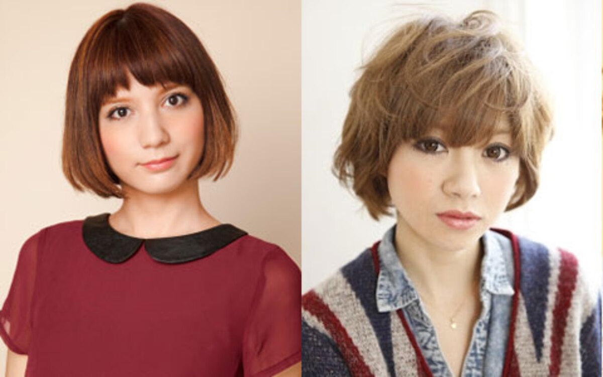 2012年秋冬にやってみたい ショートヘアが可愛い芸能人風ヘア