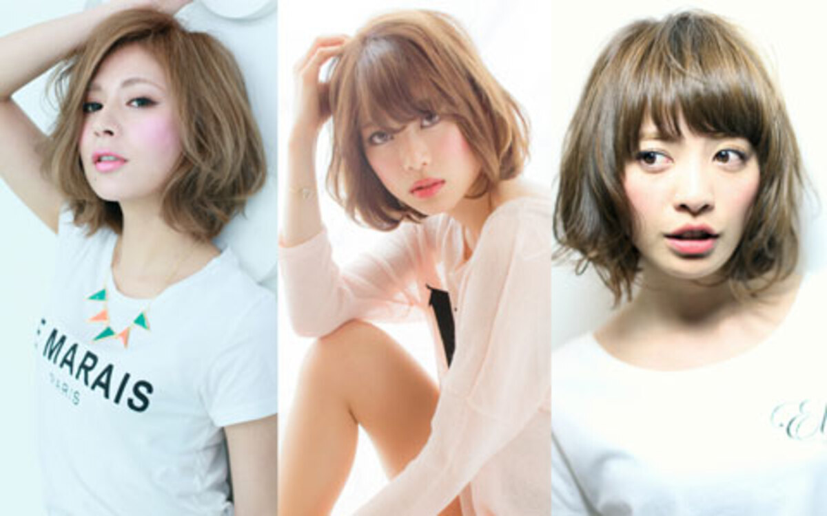 今注目のヘアスタイルはどれ 週間ヘアスタイルランキング ウーマンエキサイト