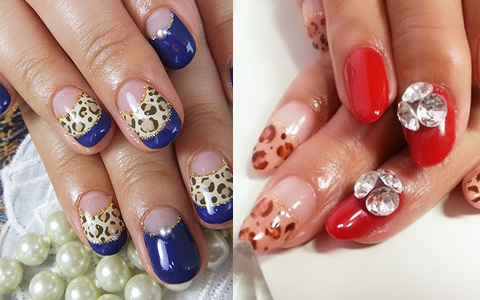 肉食系女子にぴったり！？男性を虜にする「ヒョウ柄ネイル」