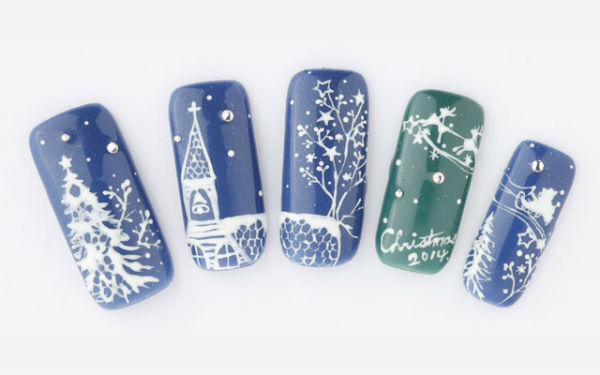 おひとり様だって楽しみたい！クリスマス気分がアガるネイル10選！