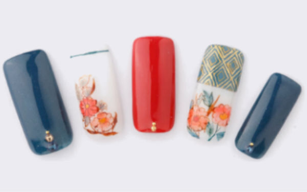 2015年初詣・成人式ネイルはこれでキマリ！着物に合う和柄ネイル10選！
