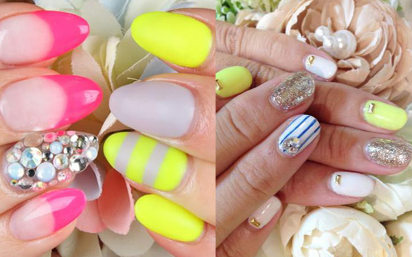 春が待ちきれない！　ふわりかわいいイエローネイル